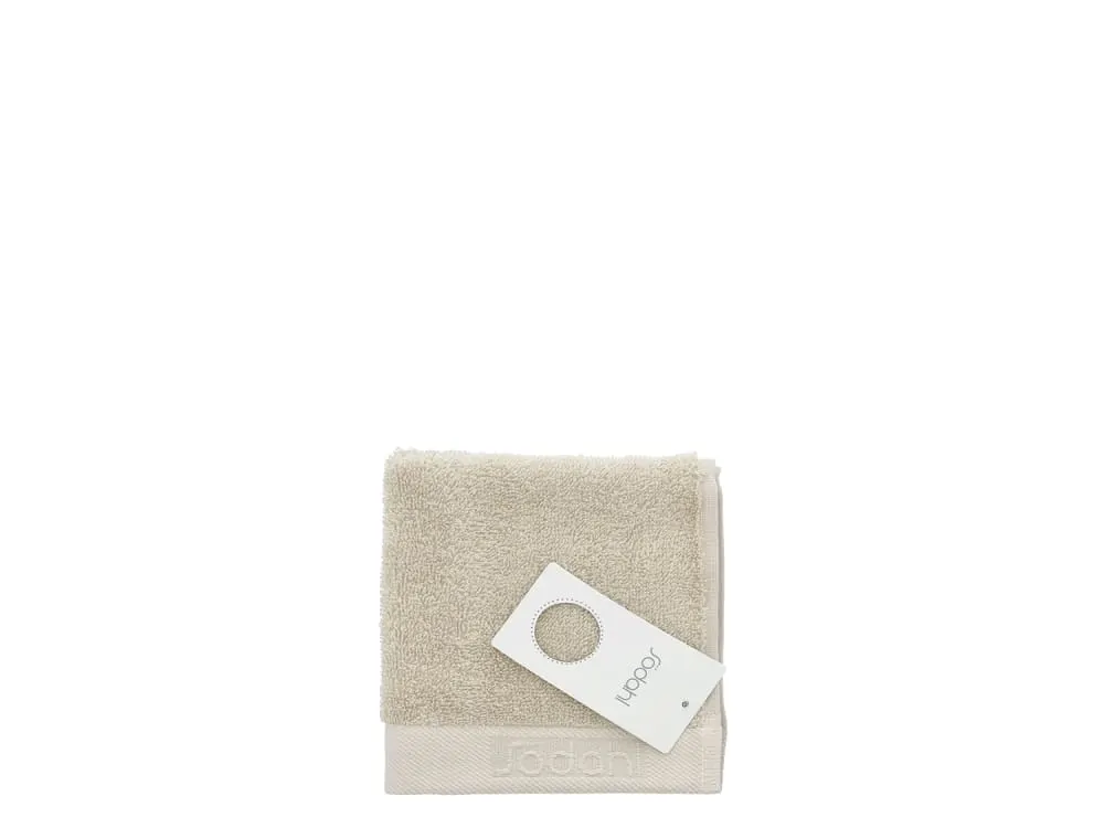 Illustration numéro 3 du produit Serviette d'invité en coton beige 30x30cm