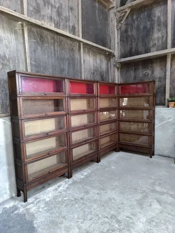 Illustration numéro 3 du produit Vitrine bibliothèque chêne MD 1900