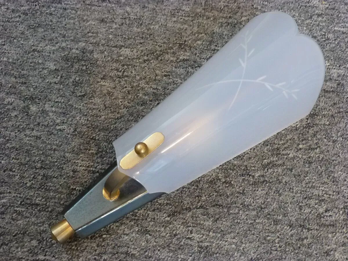 Illustration numéro 3 du produit Applique typique 1950 plexiglas aux rameaux vintage 50's