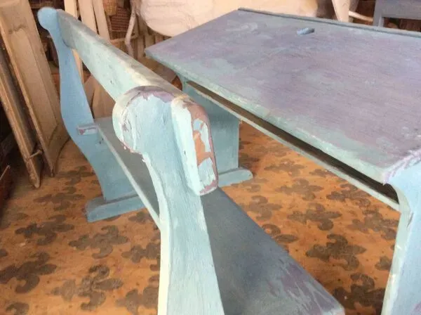 Illustration numéro 3 du produit Banc d”écolier début 900