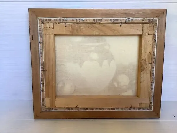 Illustration numéro 3 du produit Tableau nature morte huile sur toile signée
