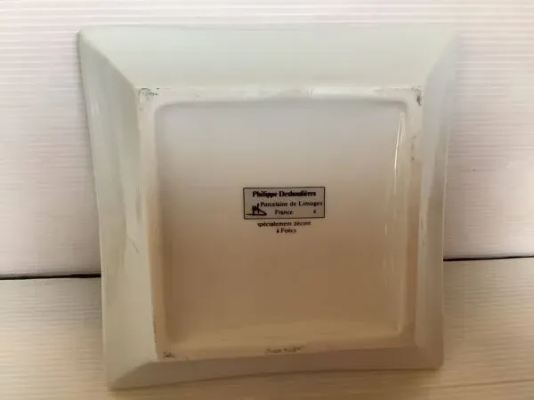 Illustration numéro 3 du produit Vide poche cendrier fleurs Philippe Deshoulières