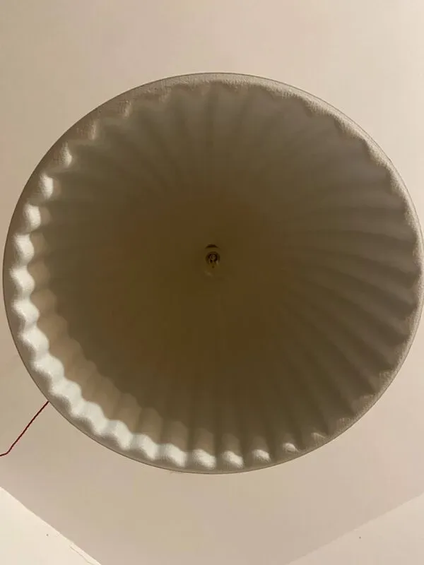 Illustration numéro 3 du produit Suspension muuto - under the bell - 82 cm - gris clair