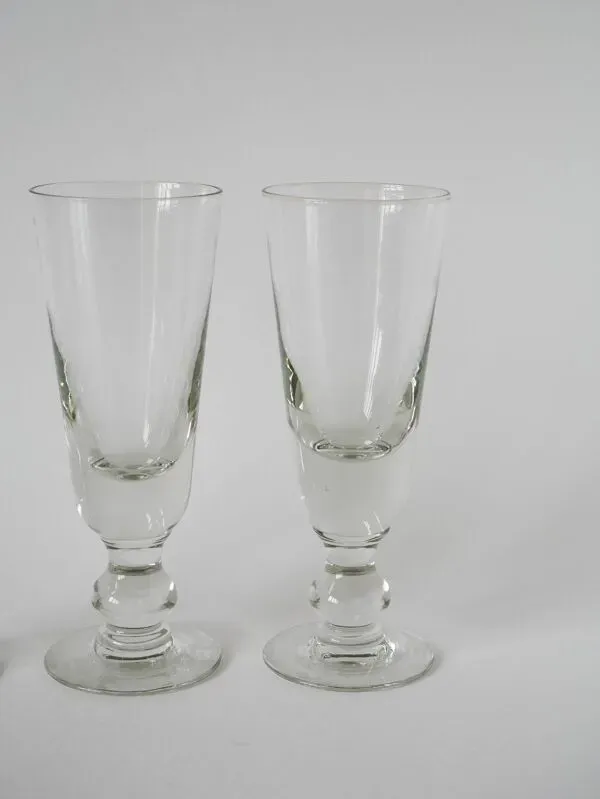 Illustration numéro 3 du produit ensemble de 3 verres à absinthe, début XXème