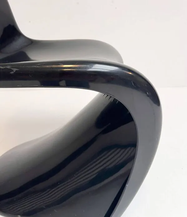 Illustration numéro 3 du produit Ensemble de 2 chaises Herman Miller par Verner Panton, années 1970.