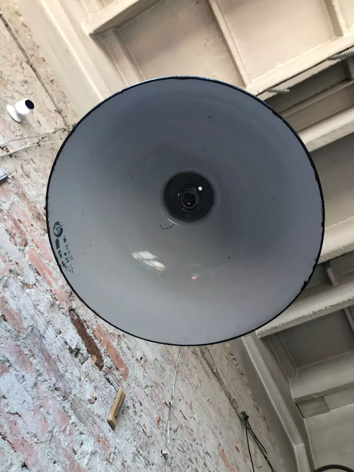 Illustration numéro 3 du produit Suspension vintage industriel EHS2/S, années 1950