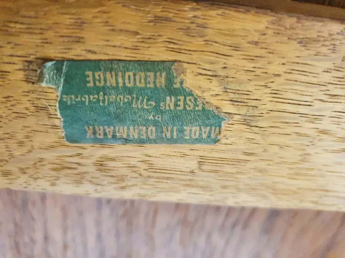 Illustration numéro 3 du produit Table d’appoint pliable de Grete Jalk pour Poul Jeppesen, Danemark années 1960