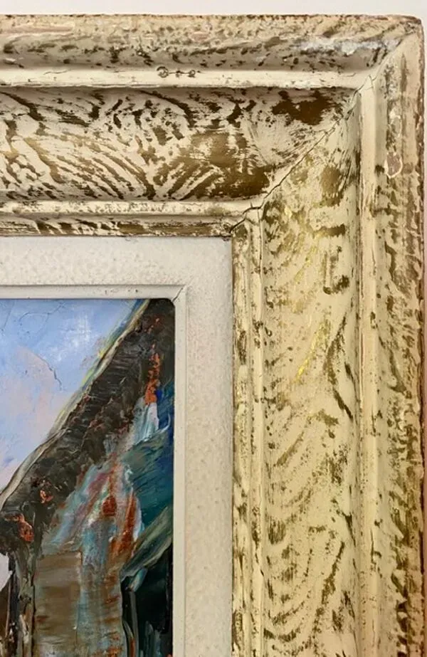 Illustration numéro 3 du produit Tableau ancien, vue de Montmartre, signé Pierre Lemoine ( 1920- 2006)