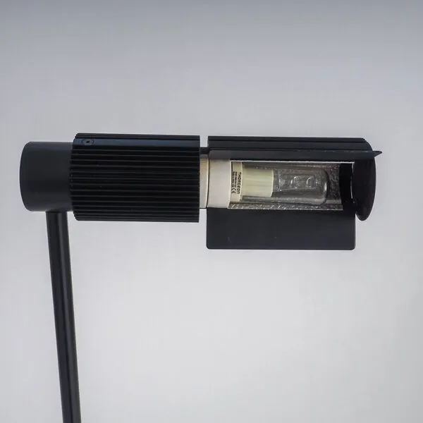 Illustration numéro 3 du produit Lampadaire Haloprofil 878HR par Viktor Frauenknecht pour Swiss Lamps en noir