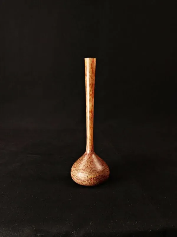 Illustration numéro 3 du produit Vase verre multicouche Delatte Nancy signé effet marmoréen période Art Déco