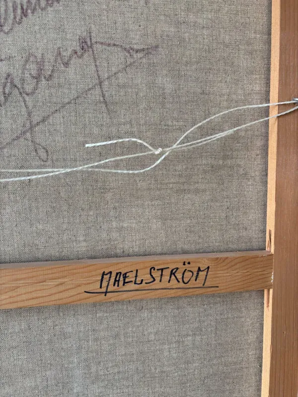 Illustration numéro 3 du produit Rose abstraite signée