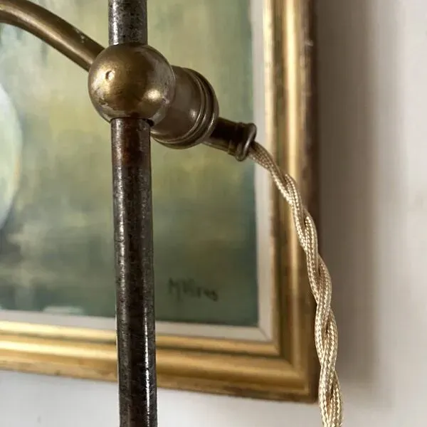 Illustration numéro 3 du produit Lampe de bijoutier , lampe de bureau , atelier  début XXe