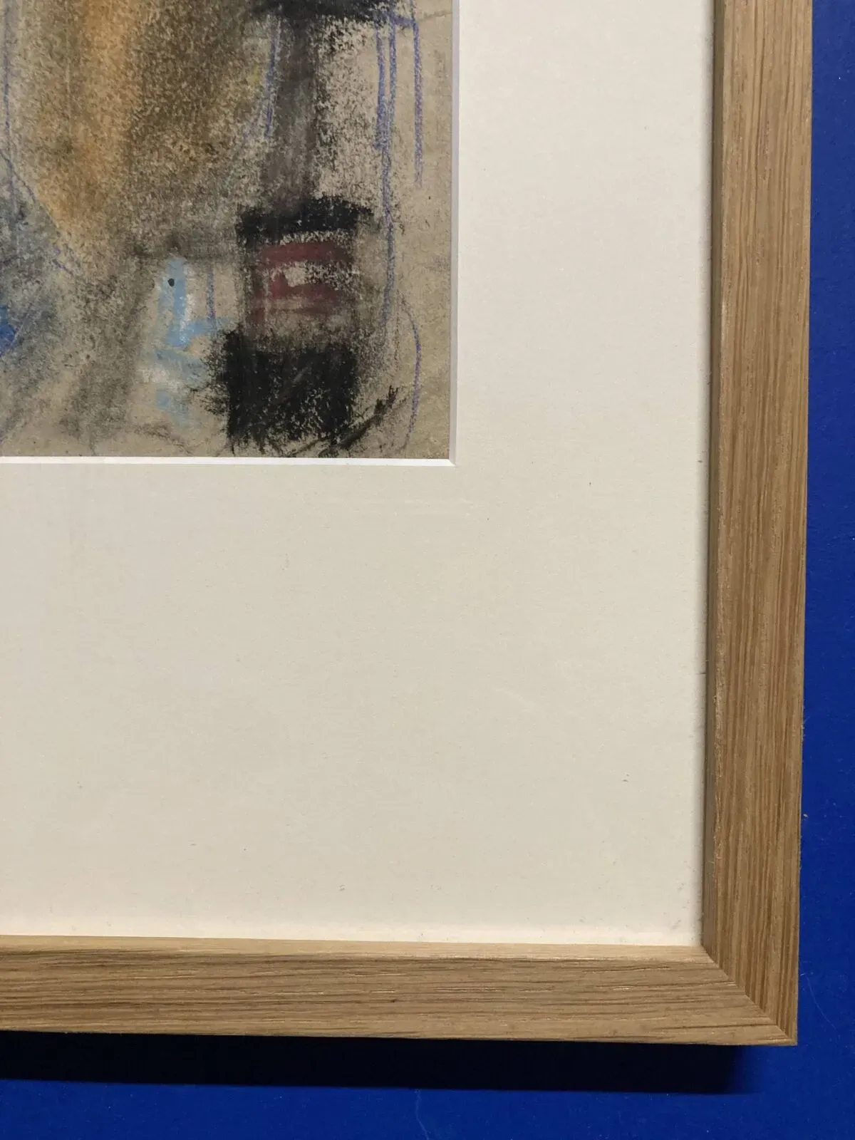 Illustration numéro 3 du produit Alfred Gaspart (1900-1993), ''Les Bouteilles'' Nature morte cubiste, dessin au crayon et pastel gras