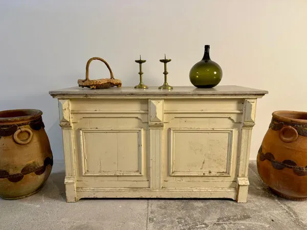 Illustration numéro 3 du produit Comptoir de magasin double face, 6 tiroirs