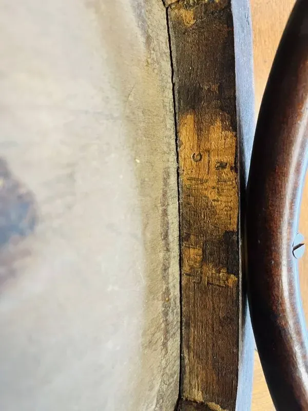 Illustration numéro 3 du produit Chaise bistrot ancienne J & J Kohn en bois courbé