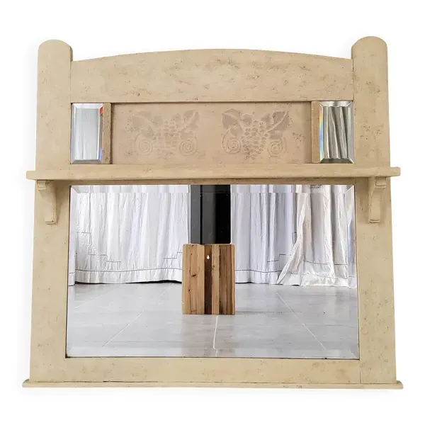 Illustration numéro 3 du produit Miroir trumeau patiné