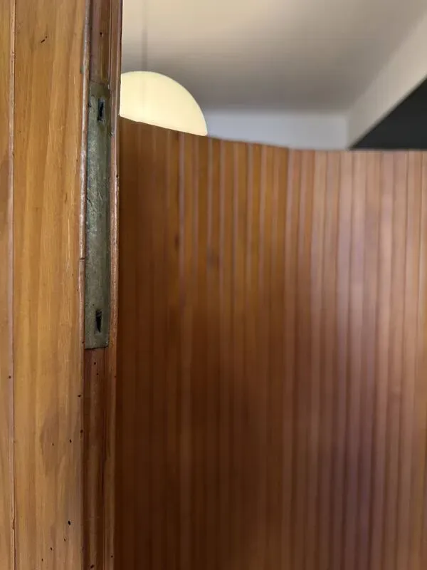 Illustration numéro 3 du produit Baumann Fils & Compagnie, Grand paravent en lattes de hêtre circa 1930-1940