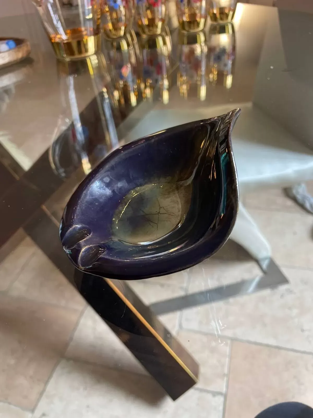 Illustration numéro 3 du produit Cendrier en grès de Rambervilliers