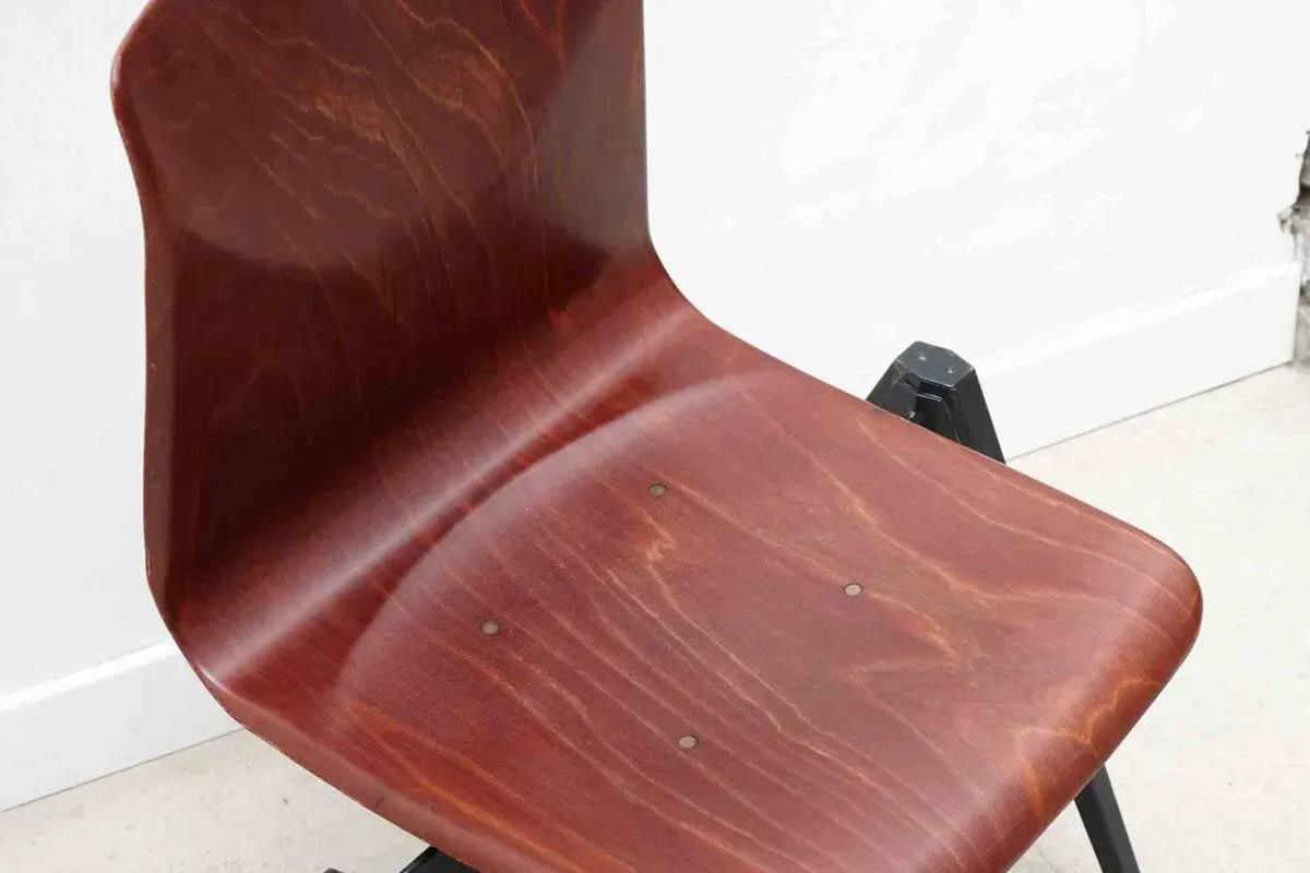 Illustration numéro 3 du produit Chasie vintage Galvanitas S22 acajou et noir