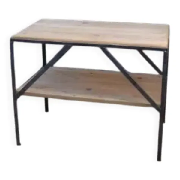 Illustration numéro 3 du produit Petite table d’appoint industrielle 1970s