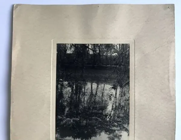 Illustration numéro 3 du produit Georges lefebvre, reflets, photographie en n&b, vers 1930. signée à l'encre