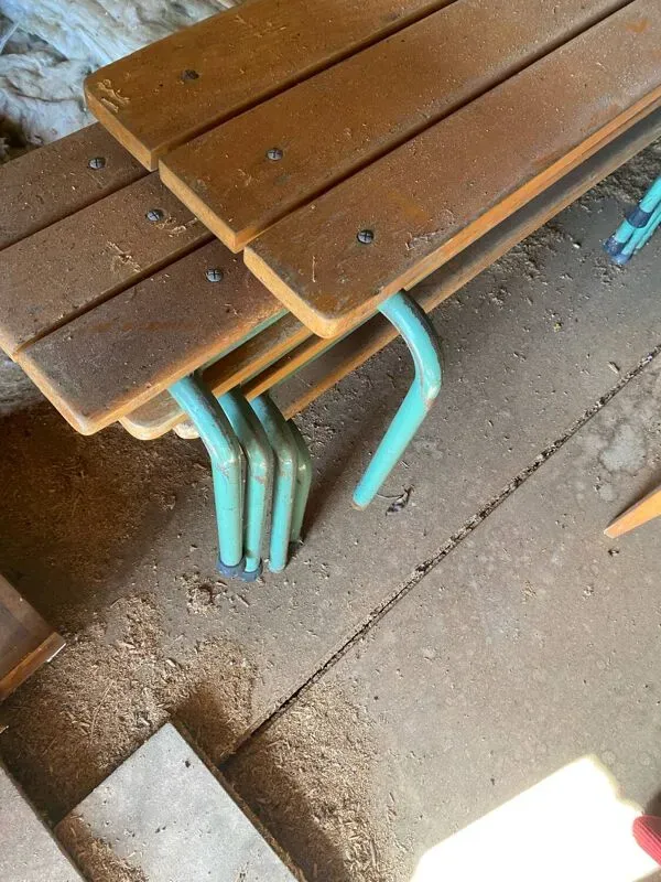 Illustration numéro 3 du produit Banc d écolier