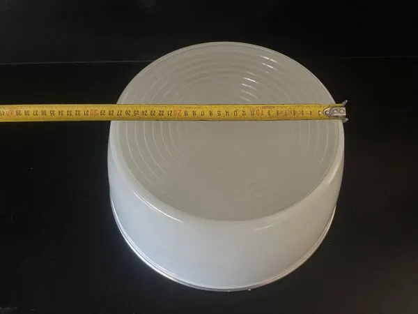 Illustration numéro 3 du produit Plafonnier Holophane en verre
