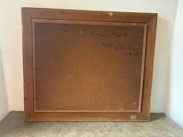 Illustration numéro 3 du produit Nature morte signée du XX siècle