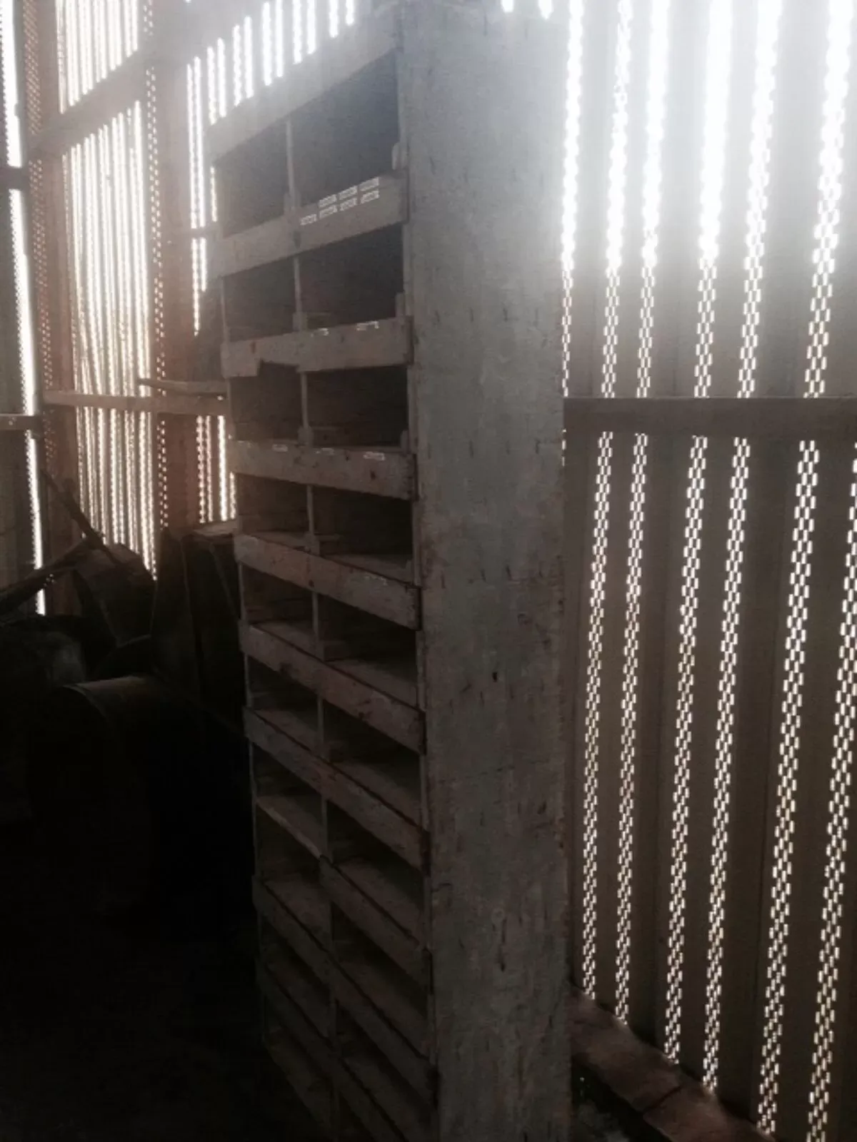 Illustration numéro 3 du produit Etagère en bois peint