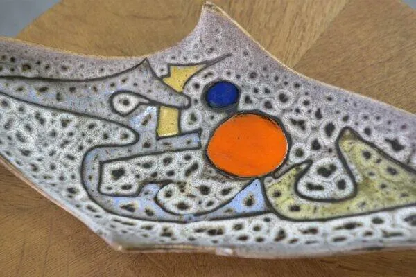 Illustration numéro 3 du produit Vide poche en céramique par Marius Bessone à Vallauris 1950’s