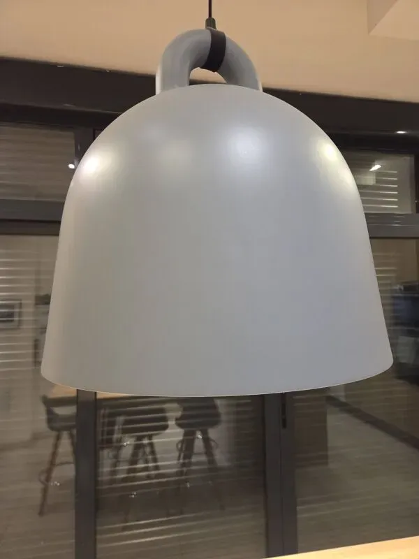 Illustration numéro 3 du produit Bell Lampe à Suspension Grey