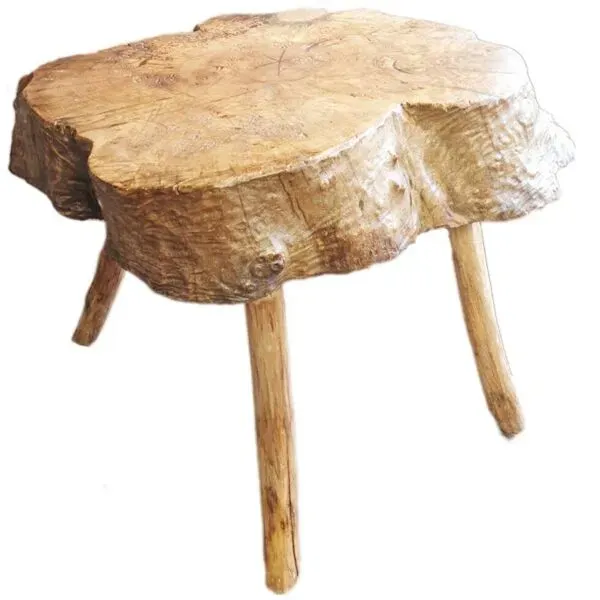 Illustration numéro 3 du produit Billot/table brutaliste/primitif