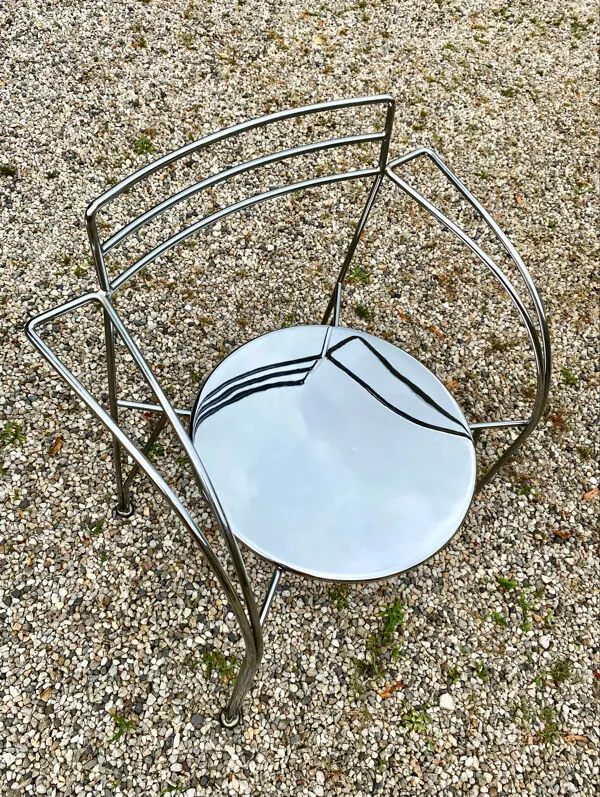 Illustration numéro 3 du produit Fauteuil Mourgue Lune d’Argent