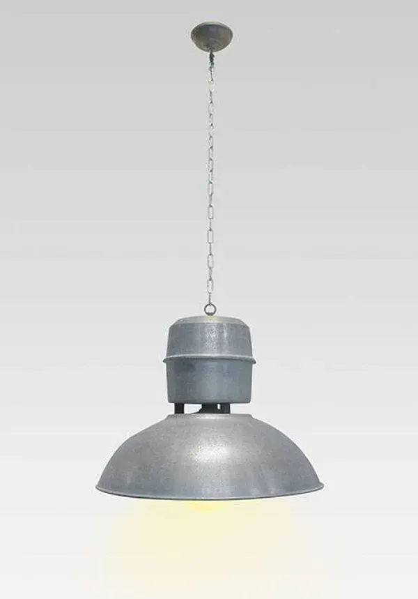 Illustration numéro 3 du produit Lampe à suspension industrielle en zinc