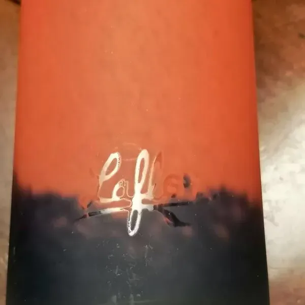 Illustration numéro 3 du produit Vase art déco pâte de verre ancien signé Laflor