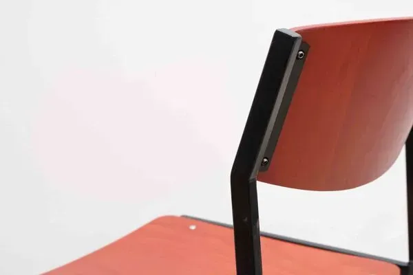 Illustration numéro 3 du produit Chaises Gijs van der Sluis rouge