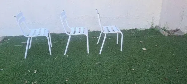 Illustration numéro 3 du produit Set de 3 chaises Tolix