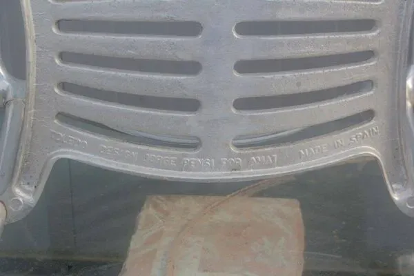 Illustration numéro 3 du produit Fauteuil Toledo aluminium Jorge Pensi pour Amat 1988