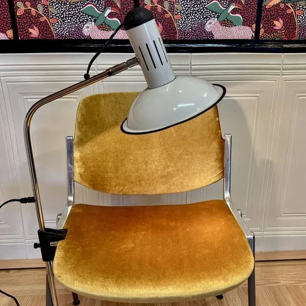 Illustration numéro 3 du produit Grande lampe industrielle modulable 1970.