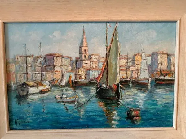 Illustration numéro 3 du produit Port du sud de la France signé