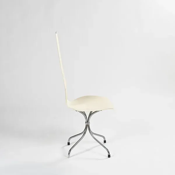 Illustration numéro 3 du produit Paire de chaises M352 Lyre en contreplaqué moulé, Theo Häberli, 1968
