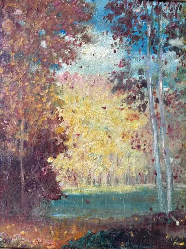 Illustration numéro 3 du produit Paysage signé du XXeme siècle