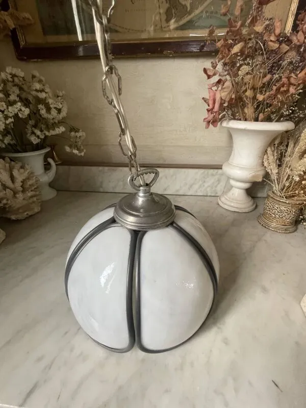 Illustration numéro 3 du produit Suspension vintage style Tiffany