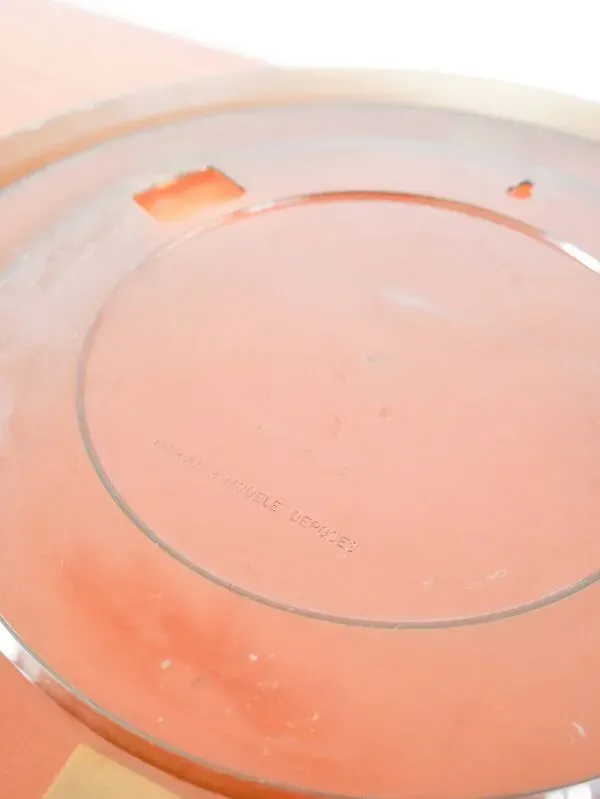 Illustration numéro 3 du produit Miroir casquette en plexi gris Made in France Modèle déposé, Design, 1970