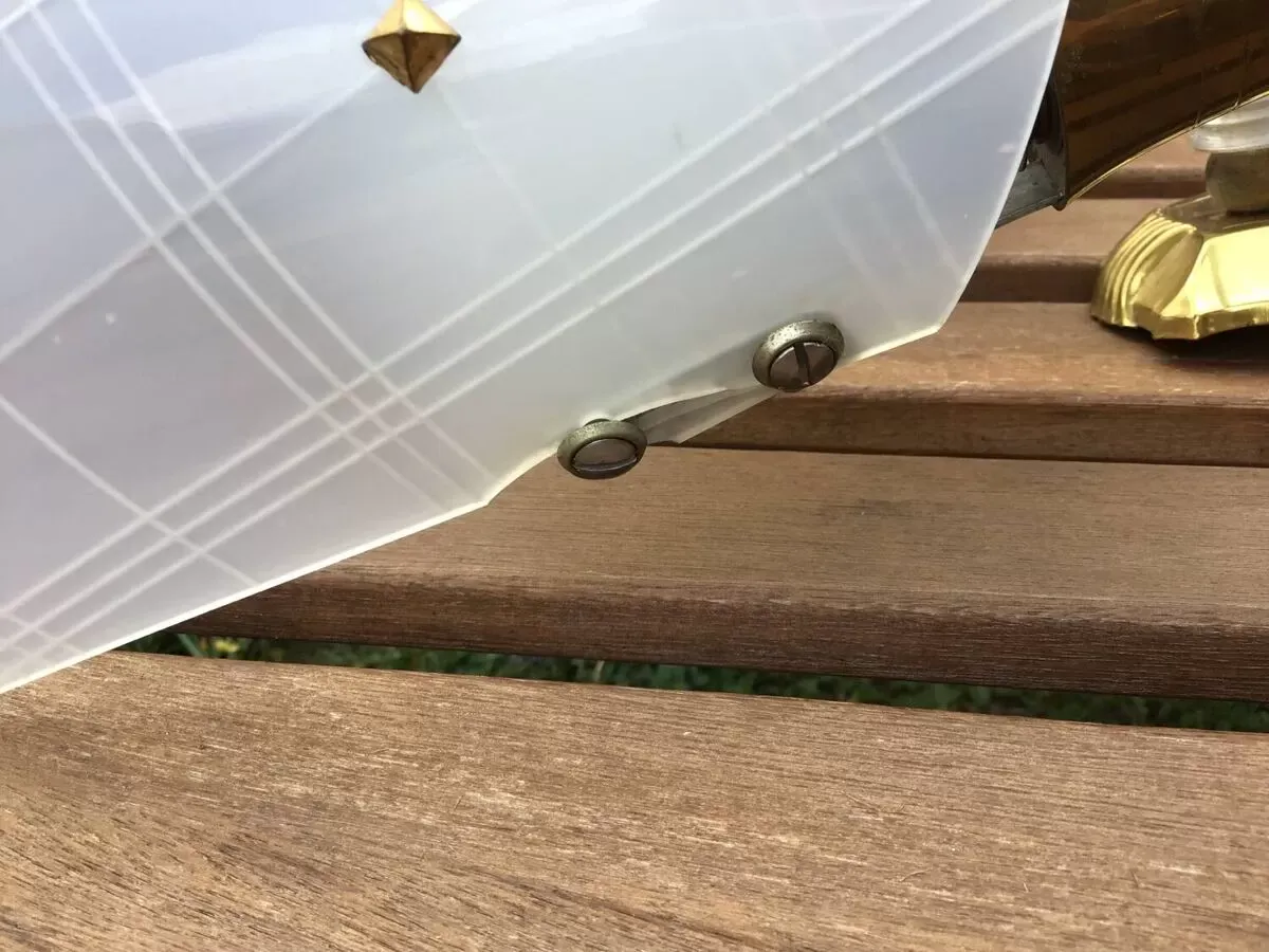 Illustration numéro 3 du produit Paire d’appliques vintage