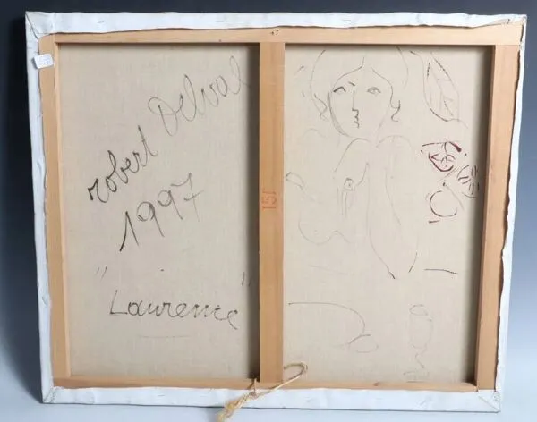 Illustration numéro 3 du produit Tableau femme Robert Delval