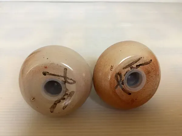 Illustration numéro 3 du produit Sel et poivre céramique marron beige