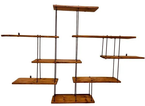 Illustration numéro 3 du produit Étagère style industrielle