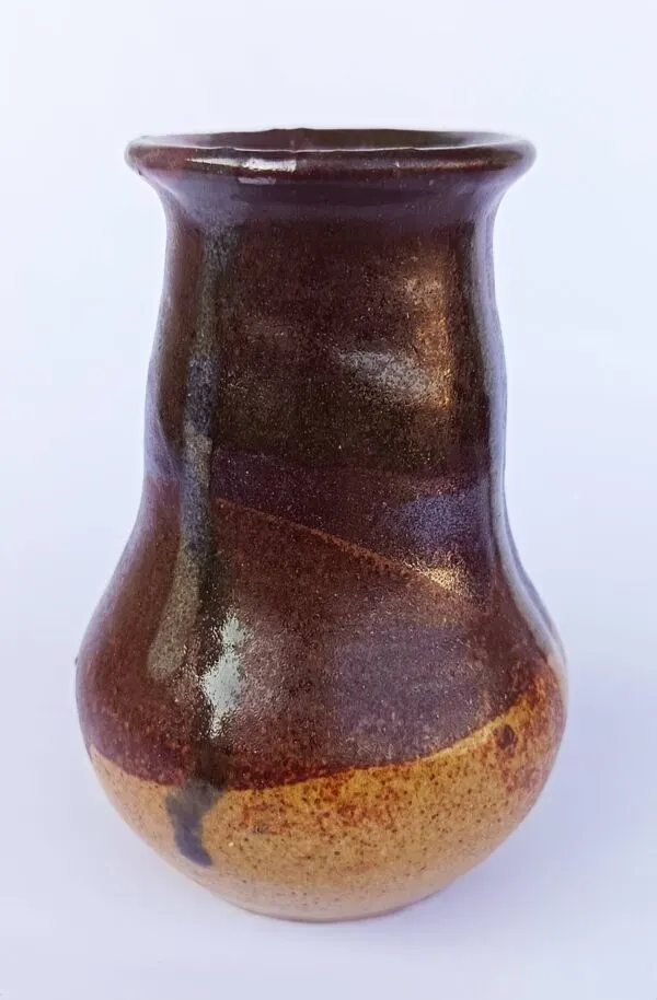 Illustration numéro 3 du produit Vase balustre grès Eugène Lion - Puisaye