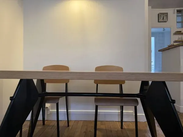 Illustration numéro 3 du produit Table Jean Prouvé Vitra 180x90